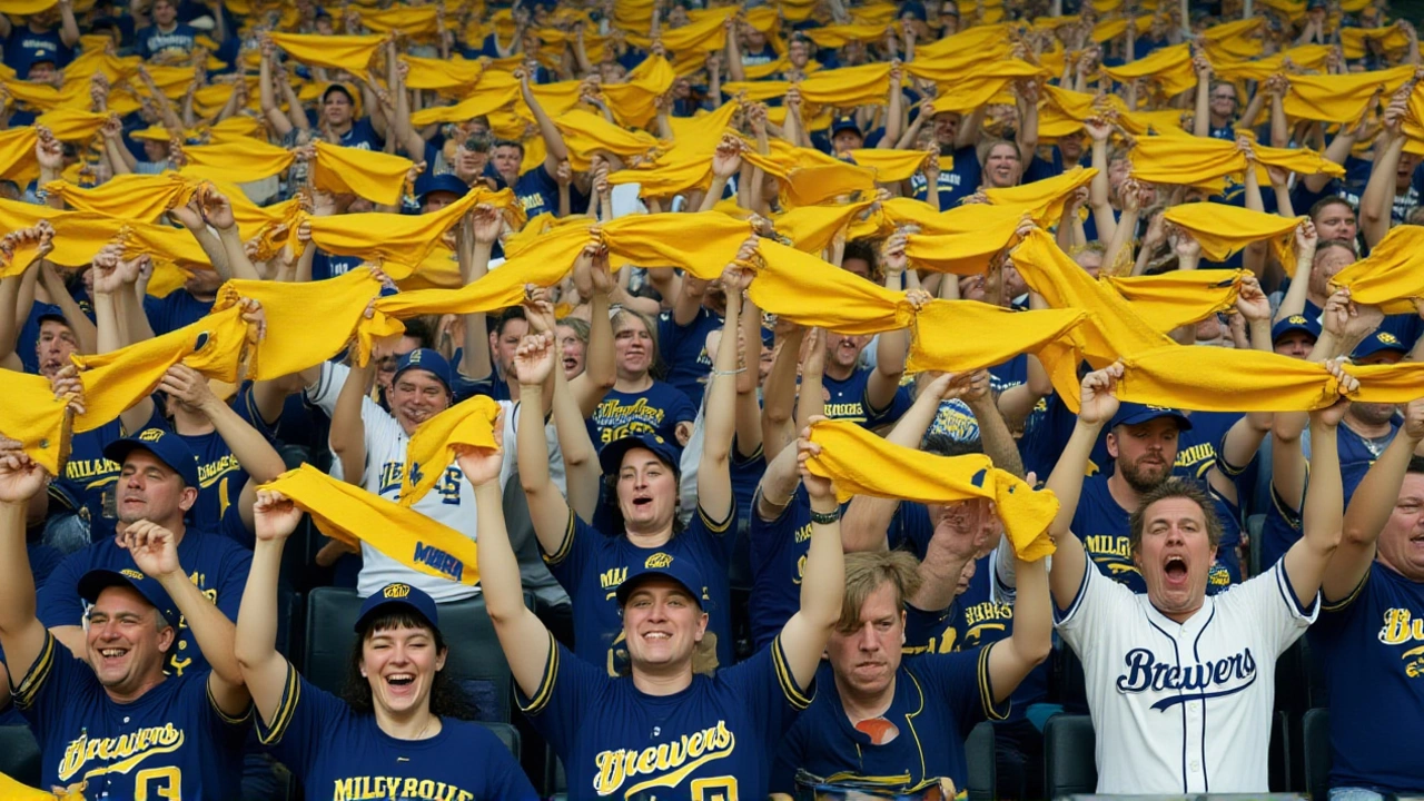 Brewers Fans Flood Davidson Park for NLDS Game 3 Watch Party